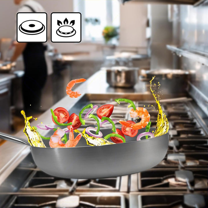 PADELLA SALTAPASTA ALLUMINIO CM.26X7h