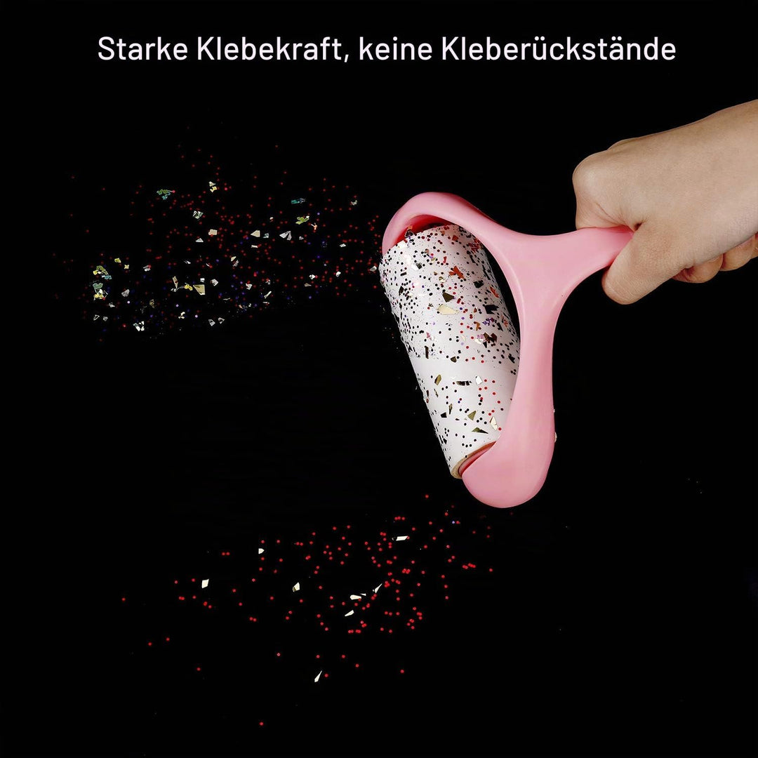 Ersatzrolle für Fusselrolle, Lint Roller Refills für Kleidung Sofa Bett und Teppich 4 Stück 240 Blät