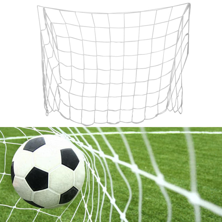 Fussballnetz für Tore, 1,2 x 0,8M Fussballtor Netz Polypropylen Faser Fussball Tornetz Wetterfeste S