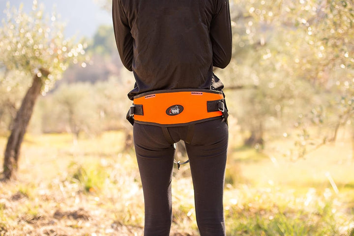 i-Dog CANICROSS One Light, ideal für leichte Schablonen und Kinder, Farbe Orange, Einheitsgrösse