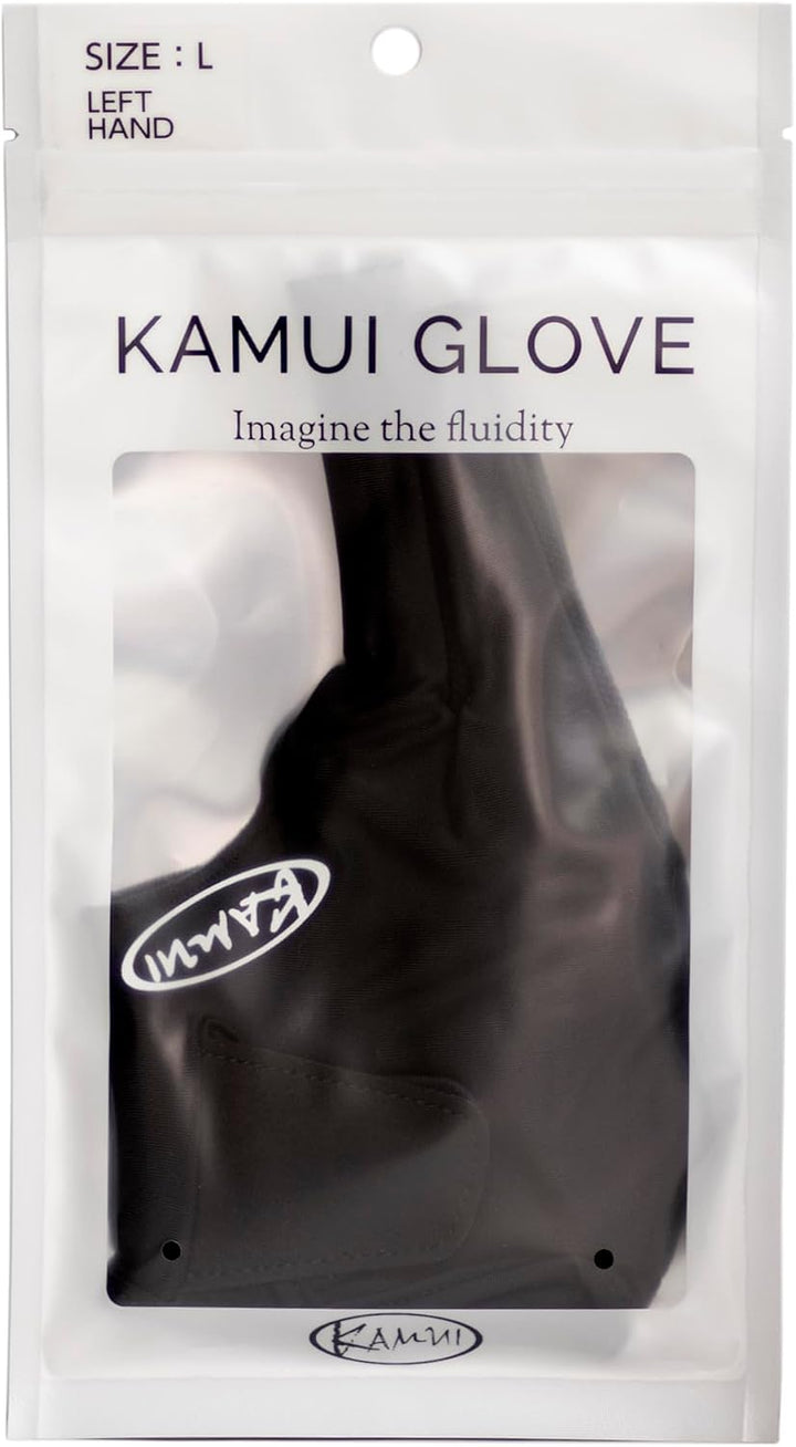 KAMUI 2017 Billardhandschuh – QuickDry – für rechte Hand – Schwarz XL, XL