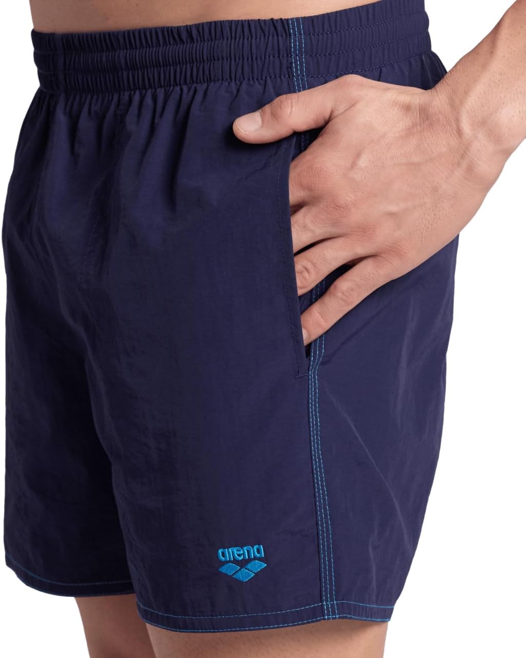 ARENA Herren Bywayx R Swim Trunks S Navy-turquoise, S Navy-turquoise