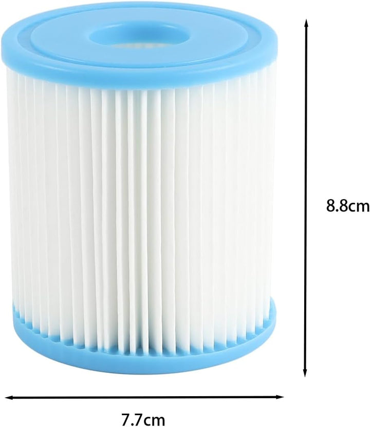KOVEN 6 Filterkartuschen, Poolfilterpumpenkartuschen, geeignet für Typ I FD2133