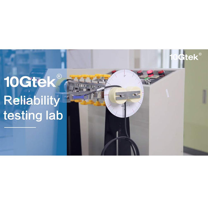 10Gtek 100Gb/s QSFP28 DAC Cable - 100GBASE-CR4 ETH 100GbE Passive Direct Attach Copper Cable for Int