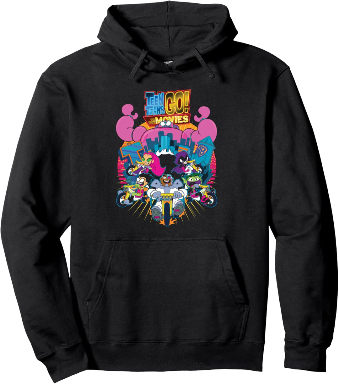 Teen Titans Go Burst Through Pullover Hoodie