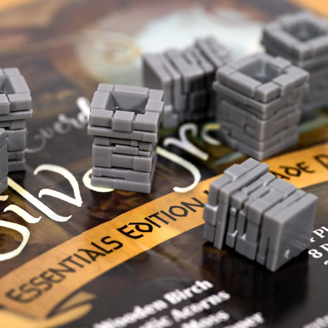 Everdell Silverfrost Essentials Edition Upgrade Pack - Upgraded Resource Tokens &amp; Deluxe Components,