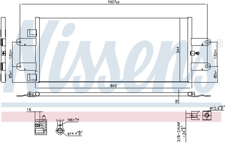 Nissens 940440 Kondensator für Klimaanlage