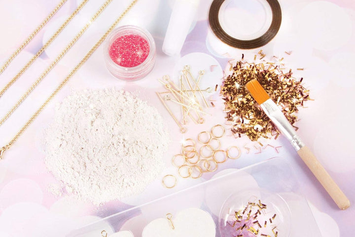 Make It Real 1308 Gold-und Glitzer-Akzentschmuck, Mehrfarbig