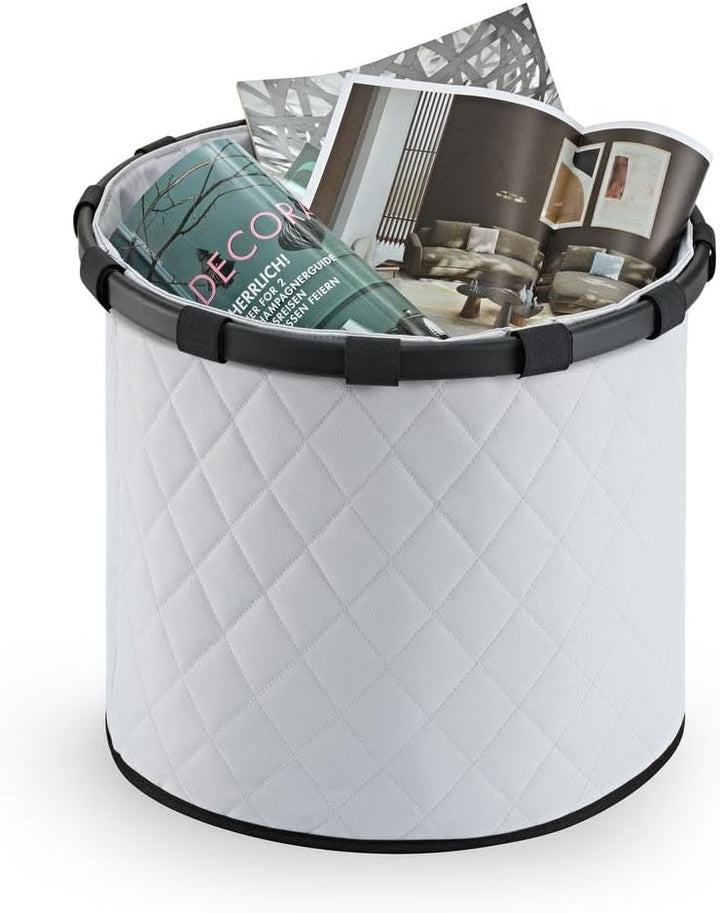 reisenthel Unisex Homebasket M Tasche M Rhombus Light Grey, M Rhombus Light Grey