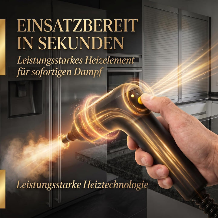 Dampfreiniger Handgerät, Handdampfreiniger für Polster &amp; Auto