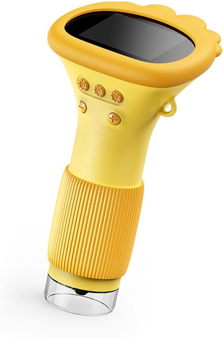 Mikroskop, Handheldmikroskop 2MP 2 Zoll -Bildschirm mit Einstellbaren 8 LEDs für Insektenfedernhaare