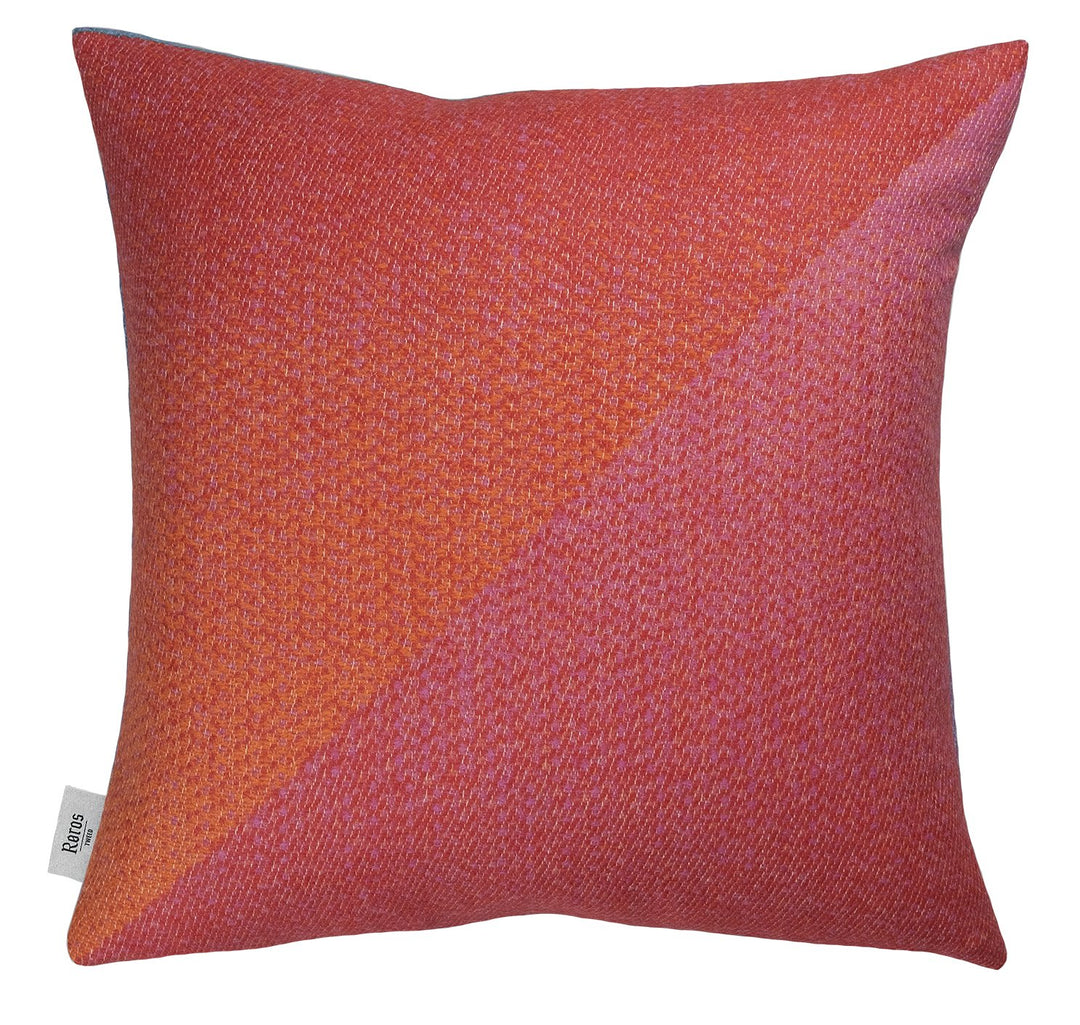 Roros Tweed Modell Portor Wendekissen in Verschiedenen Farben Rosehip 50 x 50 cm 101302 – Rosehip, 5