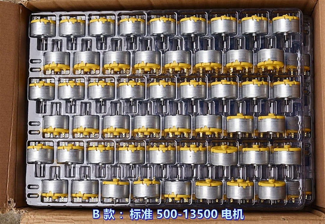 RC500-KN/13500 Micro 500 Motor DC 6V-12V 5400RPM Mini 32mm Durchmesser Rundmotor 1Stk
