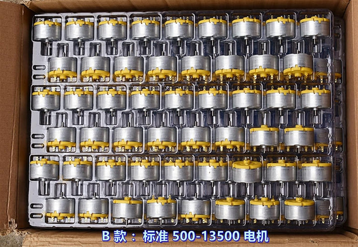 RC500-KN/13500 Micro 500 Motor DC 6V-12V 5400RPM Mini 32mm Durchmesser Rundmotor 1Stk