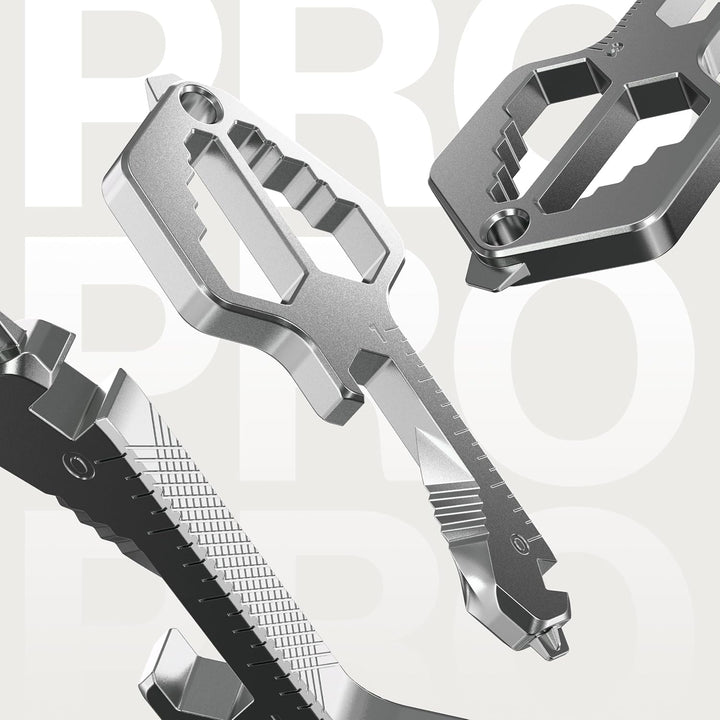 KeySmart Multitool Pro – 18-in-1 Multifunktions-Schlüsselwerkzeug, kompaktes Taschen-Multitool als S