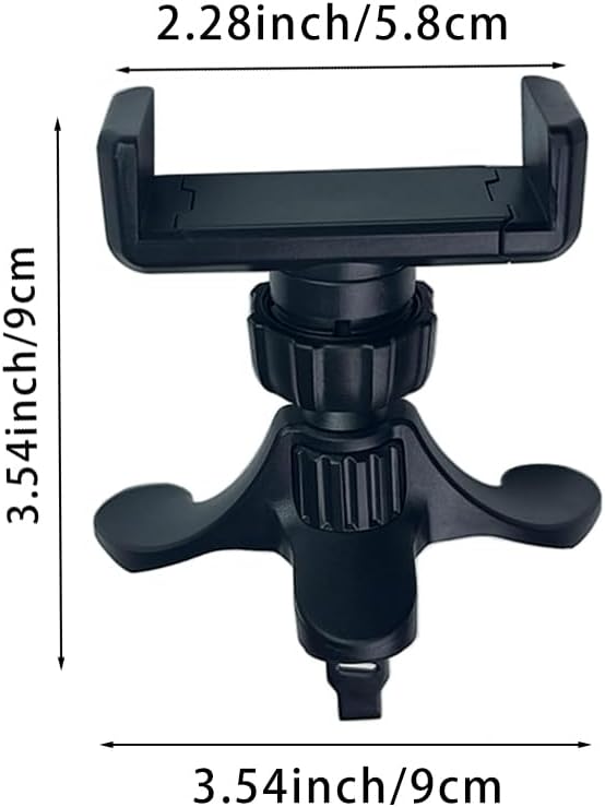 Handyhalterung für Mini R50 R52 R53, Autohandyhalter für runde Luftauslässe für Mini Cooper One R50