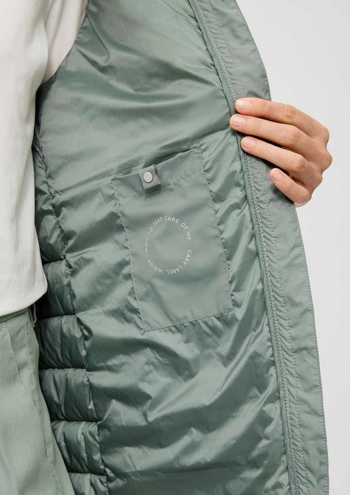 s.Oliver Damen Outdoor Weste 46 Grün, 46 Gr&amp;