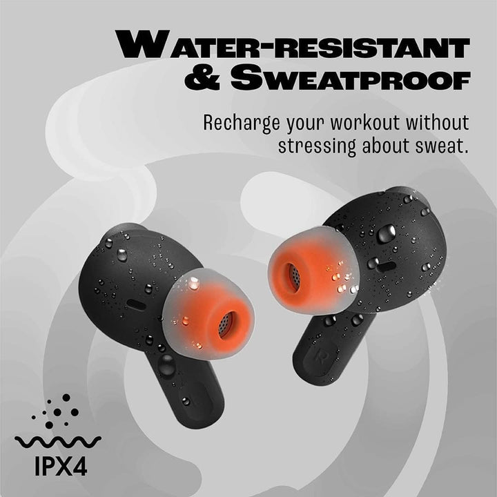 JBL Tune 230 NC TWS – Wasserfeste, True-Wireless In-Ear-Kopfhörer mit Noise-Cancelling in Schwarz –