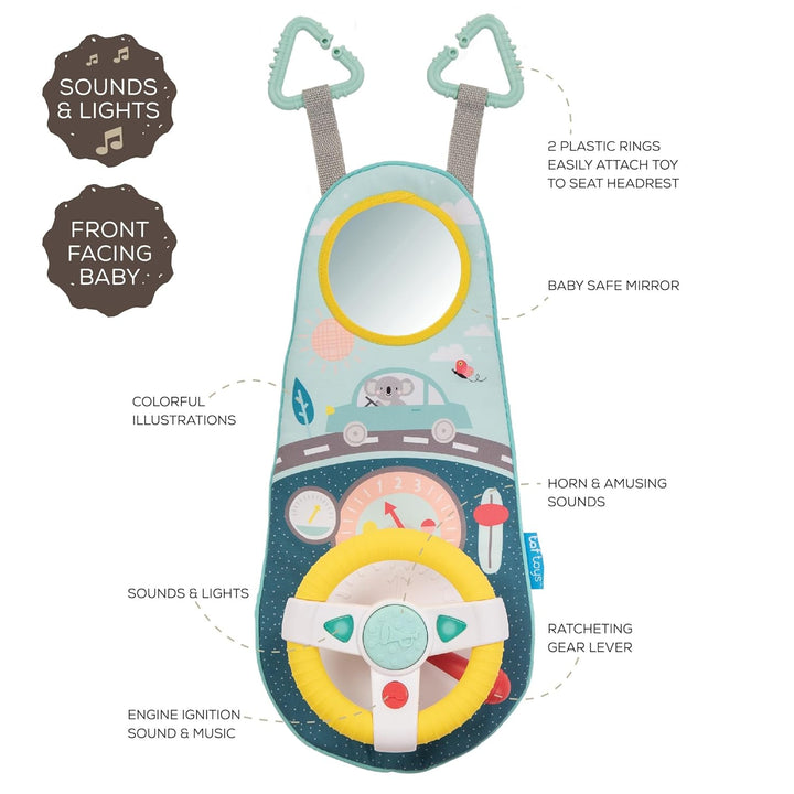 Taf Toys 12515 - Kinderlenkrad Koala fürs Auto