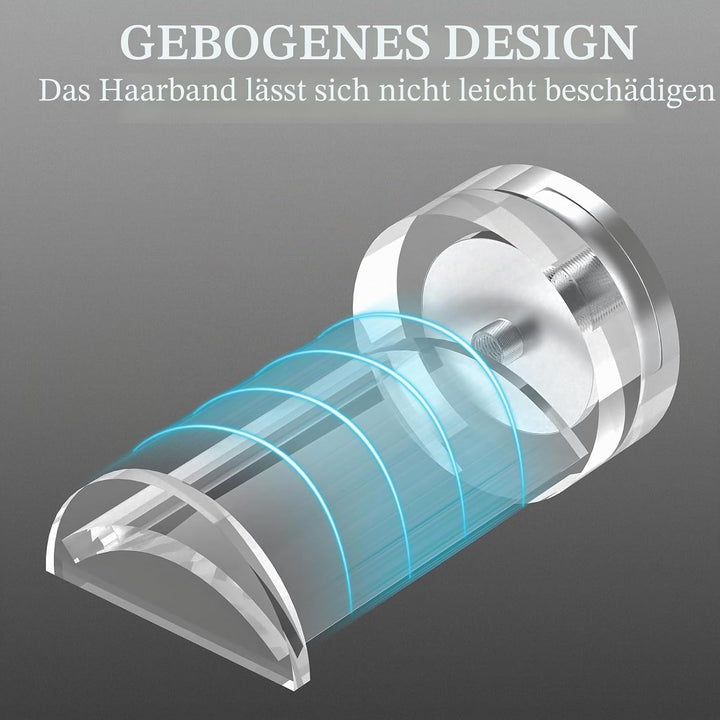 GEEKRIA Acryl Magnetischer Headset-Halter, Gaming Kopfhörerhalter für Over-Ear, On-Ear-Kopfhörer, Ma