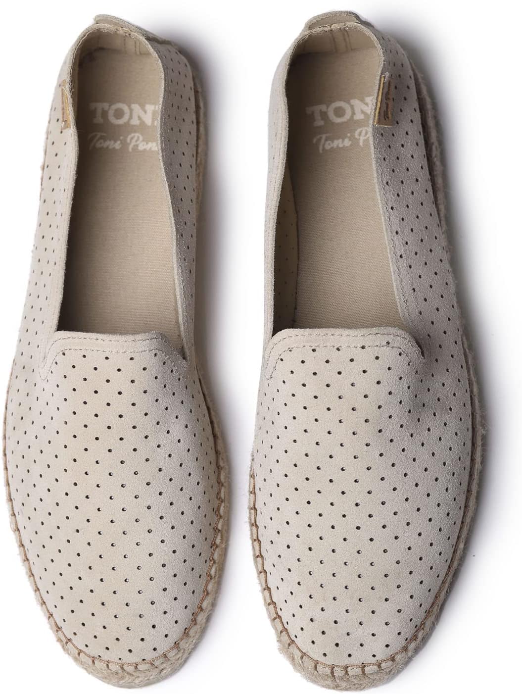 Toni Pons DAN-AY - Espadrille für Herren Wildleder., Stein