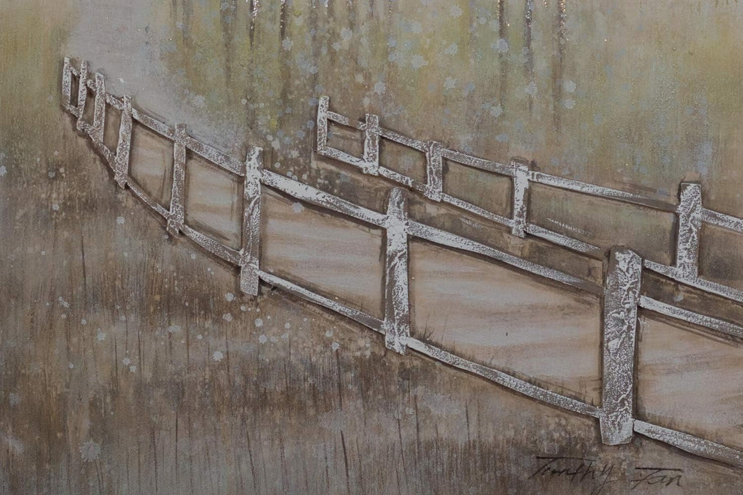 KunstLoft Leinwandbild | 100% HANDGEMALT | 60x90cm | Gemälde &