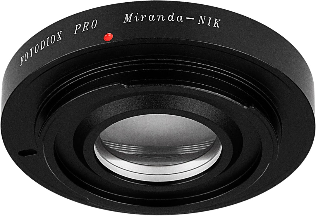 Fotodiox Pro Lens Mount Adapter Compatible with Miranda (Mir) Lenses on Nikon F-Mount Cameras Mirand