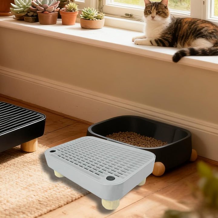 Stufe Für Die Katzenstreu,Kätzchen Katzenklo Treppe Mit Filterfunktion | Abnehmbare Kätzchen Katzenk