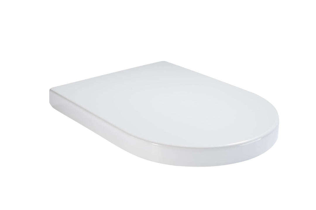 NEG WC-Sitz für Uno11 WCs Standardlänge klassisches Design Weiss 46,4 cm - Klassik Uno11RL, Weiss 46