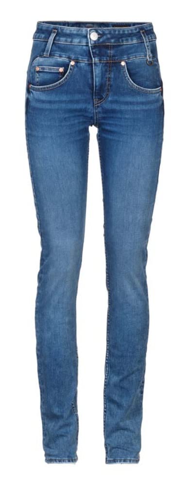 Herrlicher Sharp Jeans AUS REUSED Denim Slim FIT 27W / 30L Königliche Marine, 27W / 30L Königliche M