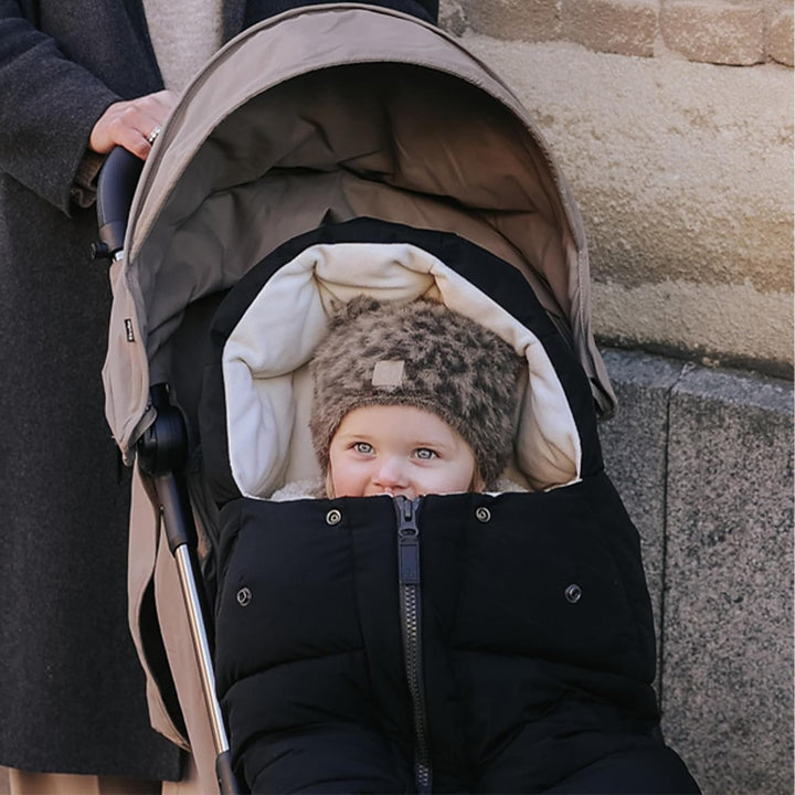 Elodie Details Comfort Fusssack Universal Kinderwagen Buggy, Black, Black