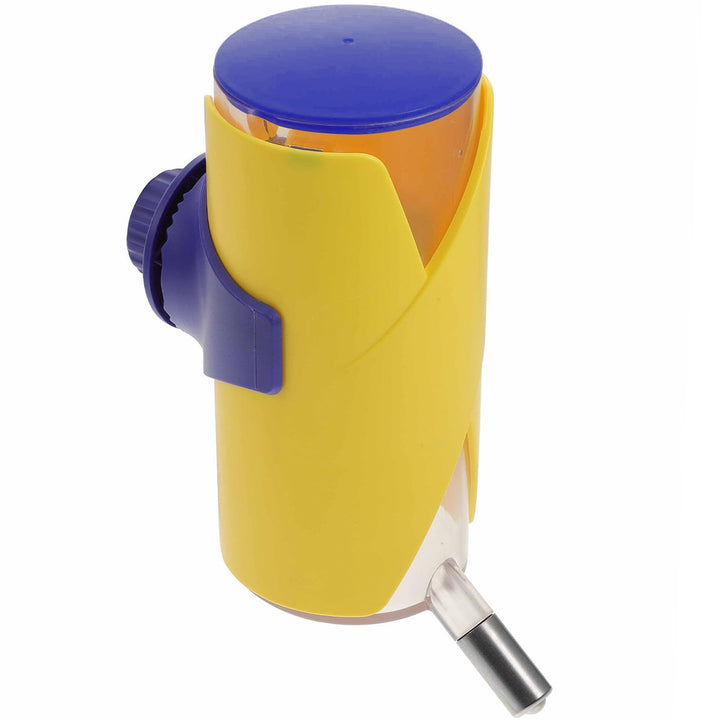 Hunde Wasserspender Haustiertränke aus Kunststoff Gelb, Reisetrinkflasche