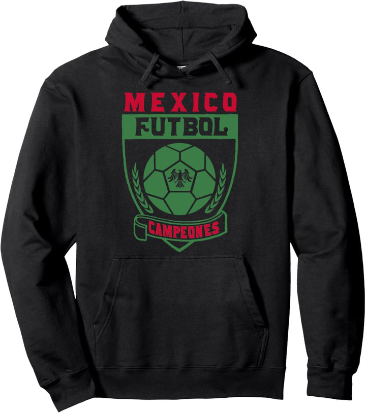 Mexico Futbol Campeones Seal Pullover Hoodie