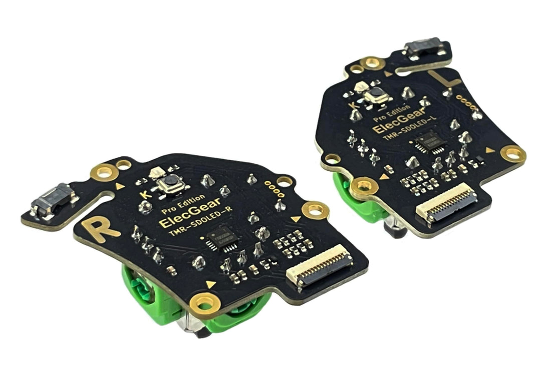 ElecGear TMR Joystick Ersatz für Steam Deck OLED, PCB-Modul mit MCU-Kalibrierung, Linker und Rechter