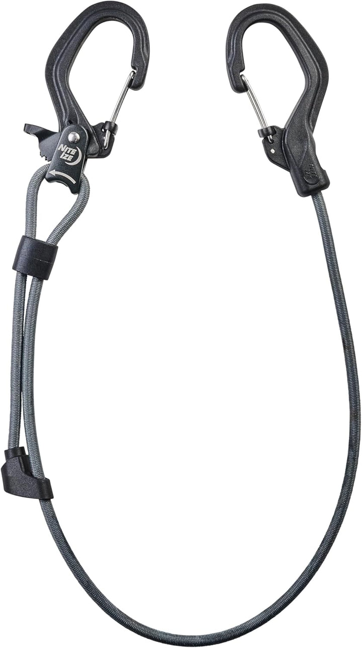 CamJam™ SlideLock® Verstellbares Bungee - Klein, Schwarz