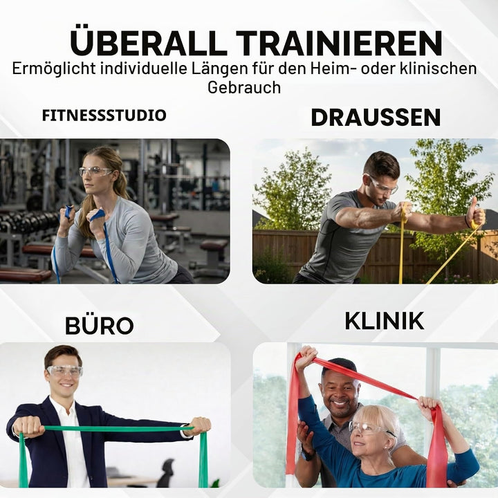 Cando Thera-Band Exercise Band-50 Yard Roll grün 1 Stück (1er Pack), grün 1 Stück (1er Pack)