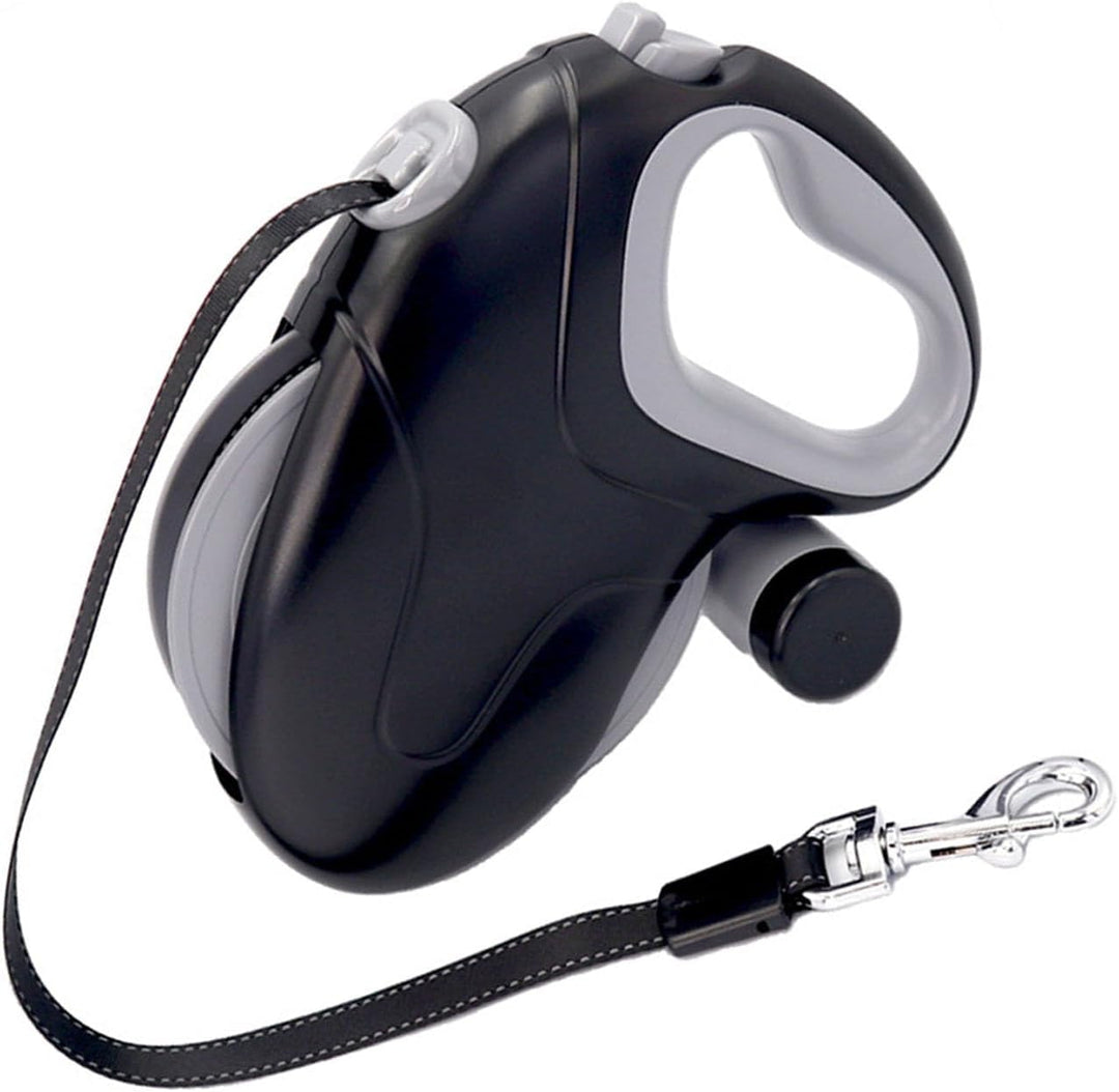 Sorandy 360 Anti-Winding 33ft Einziehbare Hundeleine, U-förmige Ausgangsleine, Einhändige Pause-Lock