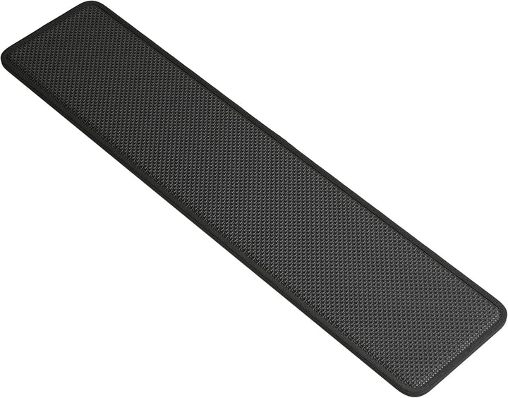 Glorious Gaming Padded Keyboard Wrist Rest (Full Size, 25 mm stark) - gesteppte Ränder, glatte Stoff