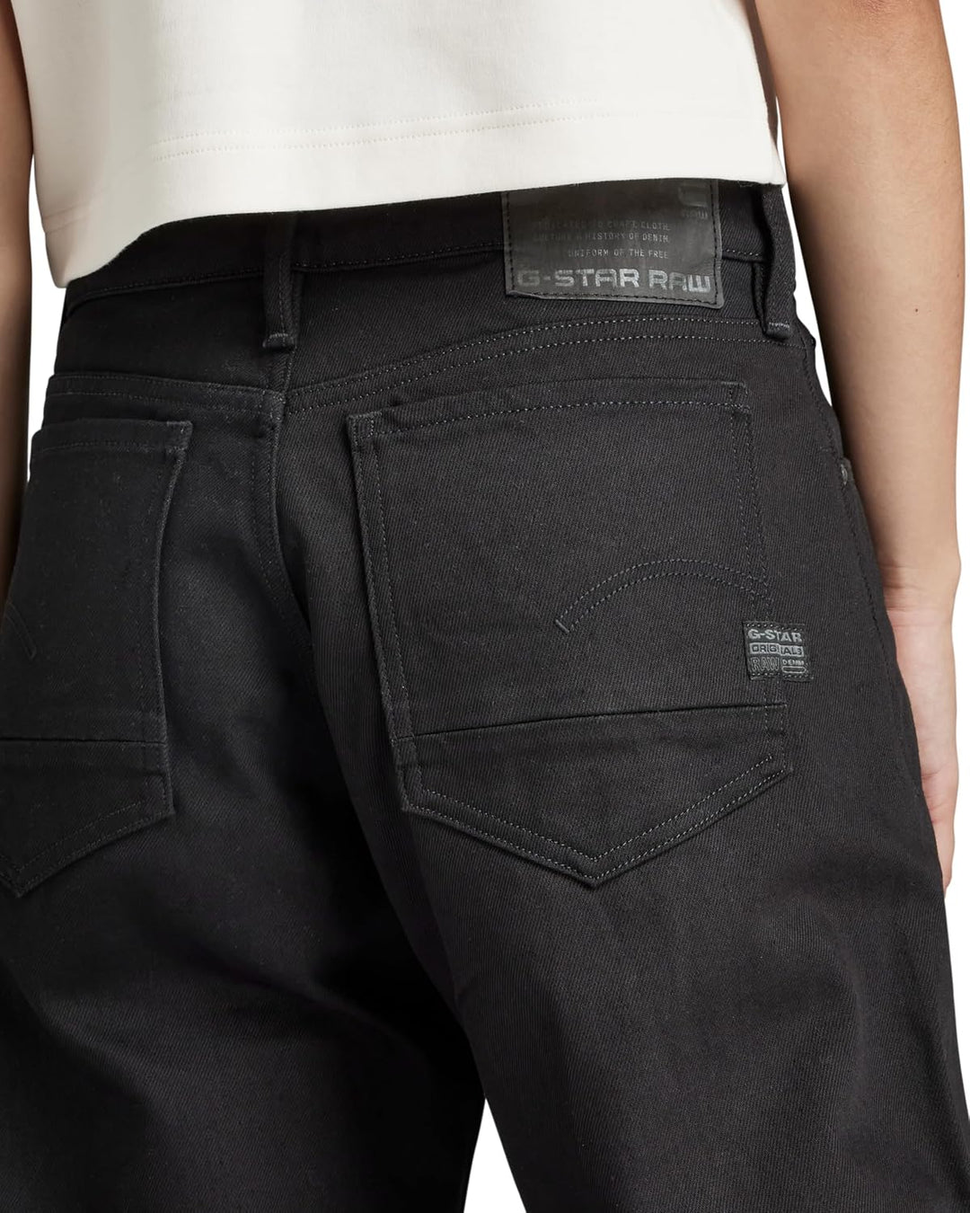 G-STAR RAW Damen Judee Loose Jeans 23W / 28L Schwarz (Pitch Black D22889-b479-a810), 23W / 28L Schwa