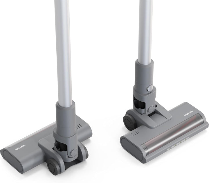 SHARP Akku Staubsauger, Dual Power Max, Kabellos, 2 austauschbare Akkus, 90 Minuten Betriebszeit, Au