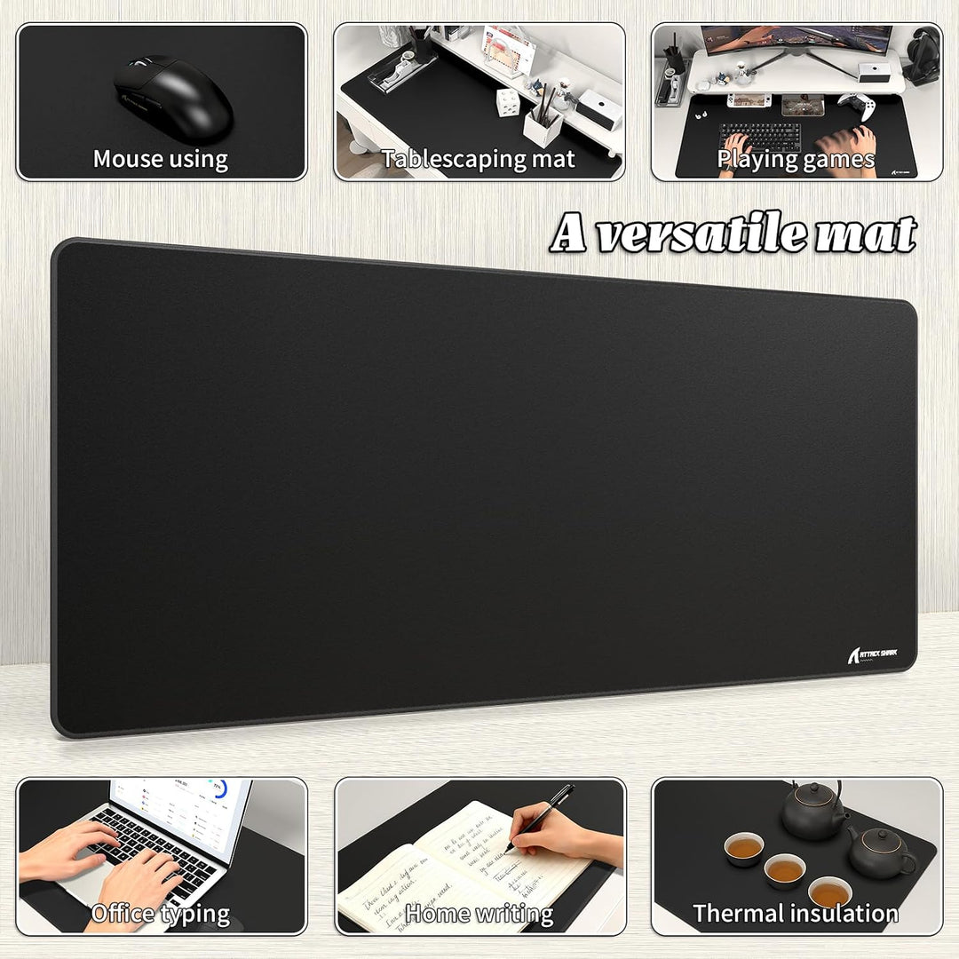 ATTACK SHARK CM02PRO E-Sport-Gaming-Mauspad, strapazierfähiges, grossformatiges Mauspad mit wasserab