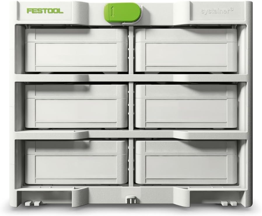 Festool Systainer³ Rack SYS3-RK/6 M 337-Set