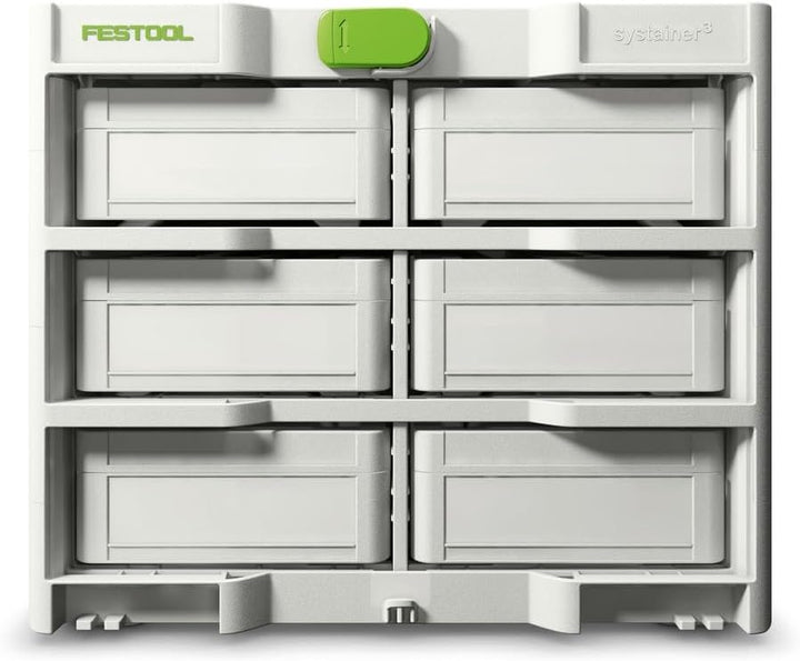 Festool Systainer³ Rack SYS3-RK/6 M 337-Set
