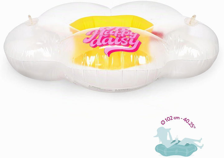 Legami - Pool aufblasbare Donut, Maxi aufblasbare Donut für Kinder und Erwachsene, Meer Strand aufbl