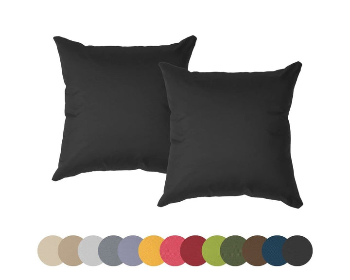 chilly pilley® Dekokissen für Garten &amp; Zuhause – Weiche Zierkissen in vielen Farben &amp; Grössen, Einze