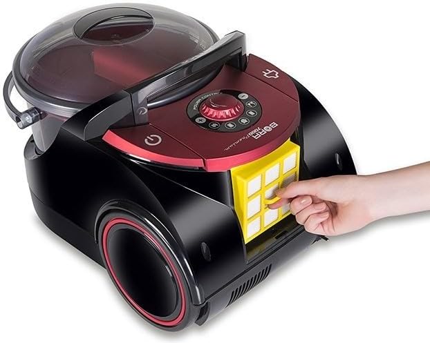 Bora 7000 Staubsauger mit Wasserfilter Rot Wasserstaubsauger mit HEPA H13