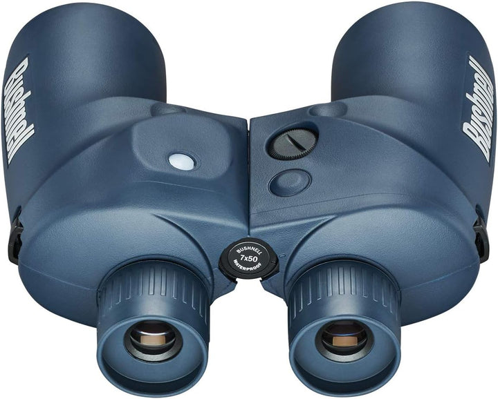 Bushnell Fernglas 7x50 Marine wasserdicht, robust, perfekt für Segeln, Bootsfahrten, MIT Kompass, 13