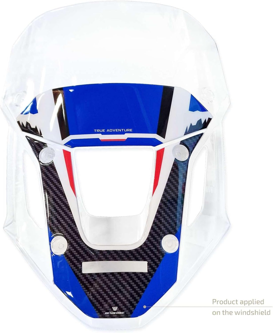 Resin Bike Aufkleber Motorrad Kompatibel Mit Honda Africa Twin 1100 2024-2025. Schutz Windschild vor