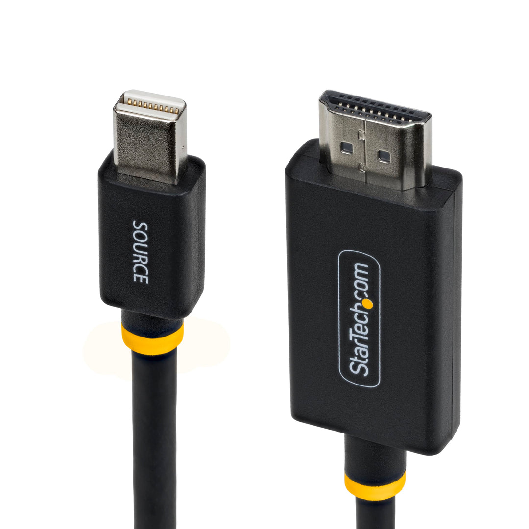 StarTech 2m Mini DP auf HDMI 2.0 Kabel, Aktiv, 4K 60Hz (2M-MDP-HDMI2-4K60)