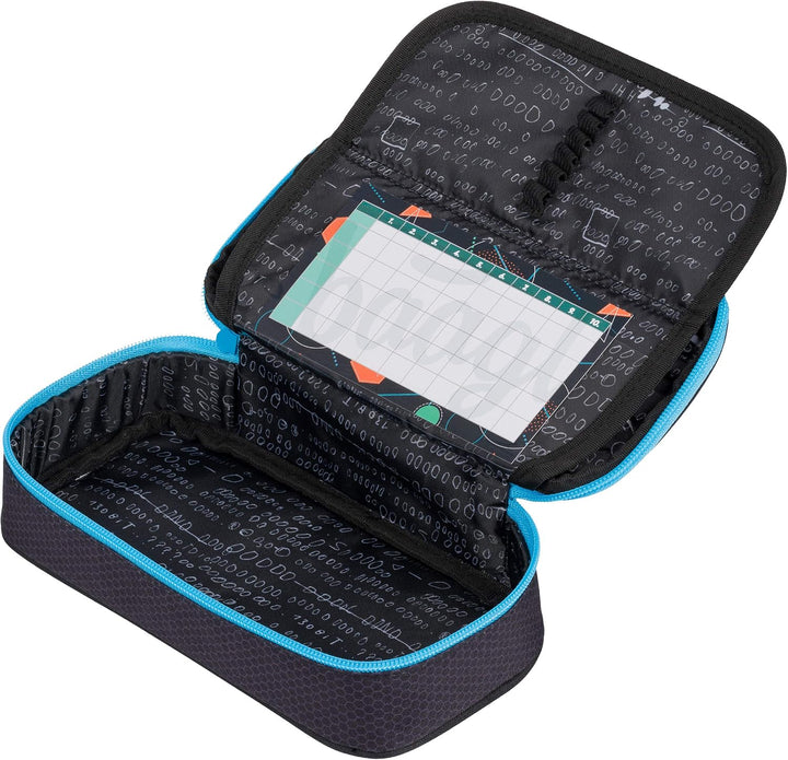 Baagl Schulrucksack Set Jungen 3 Teilig, Schultasche ab 3. Klasse, Grundschule Ranzen für Jungs mit